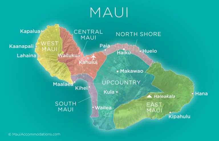 Find the Perfect Region of Maui for You